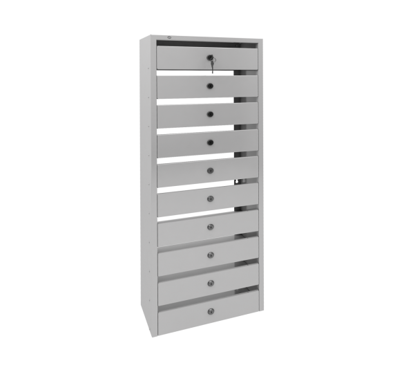 10-и секционный почтовый ящик «Оптима Компакт» 